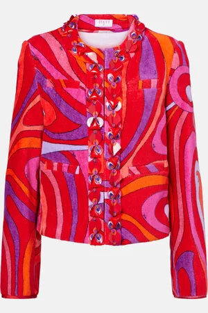 Puccini Chaqueta Marmo en rizo de algodón