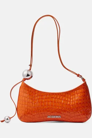 Jacquemus Bolso al hombro Bisou Perle de piel