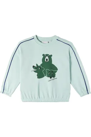 Mini Rodini Sudadera de jersey de algodón estampada