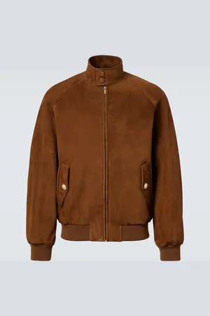 VALENTINO Chaqueta bomber de ante