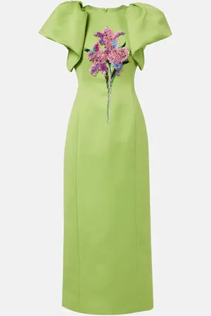 LEO LIN Vestido de cóctel Lucinda con aplique floral