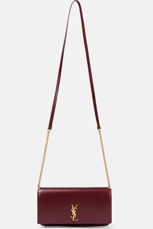 Saint Laurent Bolso cruzado Cassandre de piel