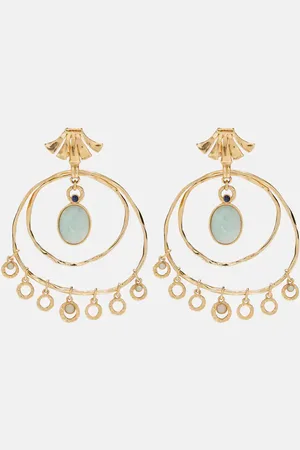 Chloé Chloé Pendientes largos adornados