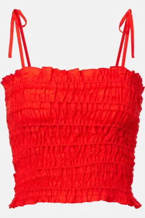 Tory Burch Tank top fruncido