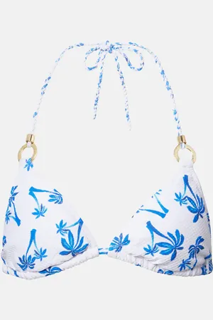 Heidi Klein Top de bikini Palm Beach estampado