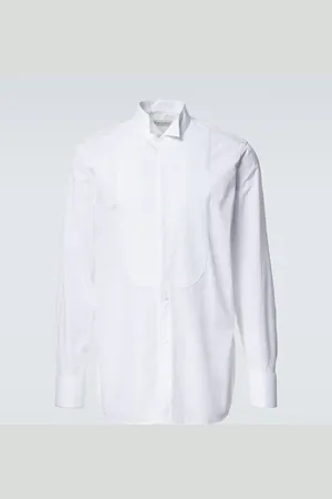 DRIES VAN NOTEN Camisa de esmoquin de algodón