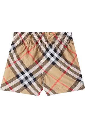 Burberry Bebé - bañador con Burberry Check