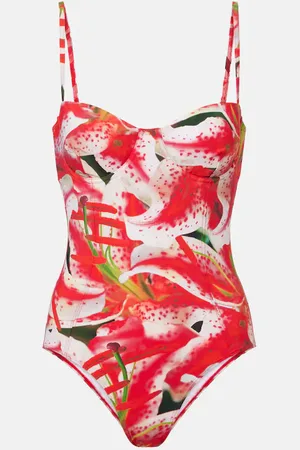 Tory Burch Bañador floral
