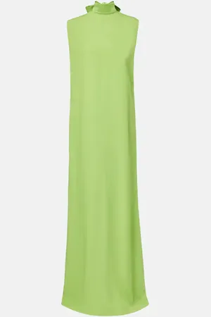 ‎Taller Marmo‎ Vestido largo Miami de crepé cady