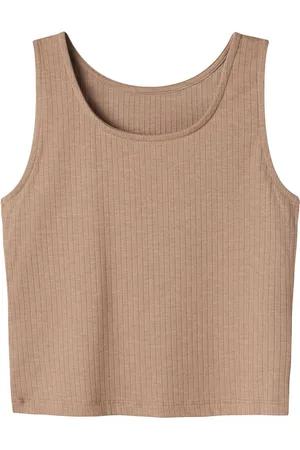 NAME IT De Corte Cropped Camiseta De Tirantes