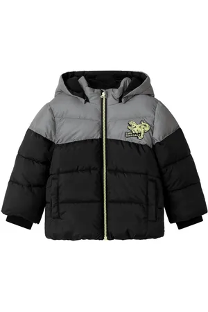 NAME IT Dinosaurio Chaqueta Acolchada