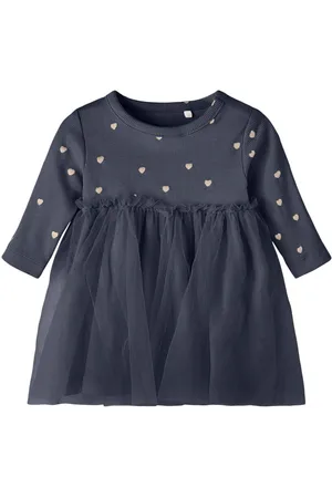 NAME IT Estampado Con Brillo Vestido