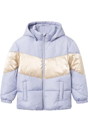 NAME IT Estampado Metalizado Chaqueta Acolchada