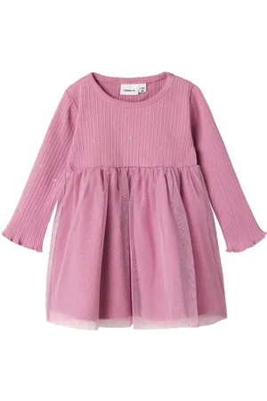 NAME IT Mangas Largas Vestido