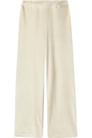 NAME IT Terciopelo, Pernera Recta Pantalones
