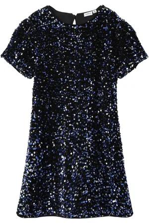 NAME IT Detalle De Lentejuelas Vestido