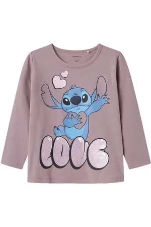 NAME IT Stitch Top De Manga Larga