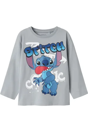 NAME IT Stitch Top De Manga Larga
