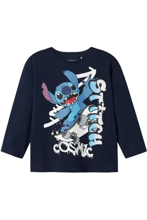 NAME IT Stitch Top De Manga Larga