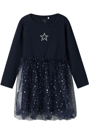 NAME IT Mangas Largas Vestido