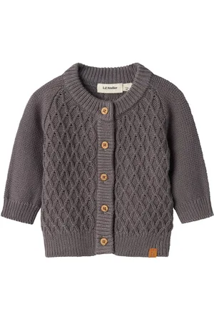 NAME IT Mangas Largas Chaqueta De Punto
