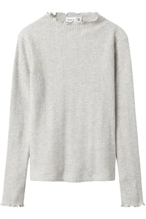 NAME IT Corte Slim Top De Manga Larga