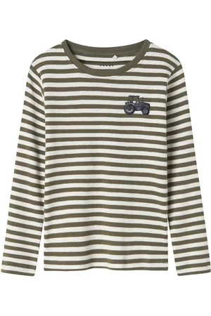 NAME IT Corte Slim Top De Manga Larga
