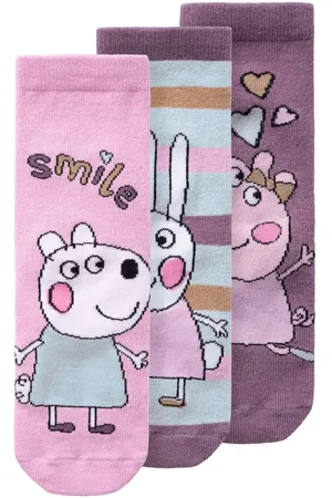 NAME IT Peppa Pig Paquete De 3 Unidades Calcetines