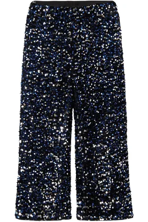 NAME IT Con Lentejuelas, De Pernera Ancha Pantalones