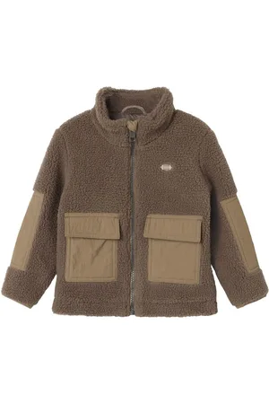 NAME IT Contraste Chaqueta De Tejido De Peluche