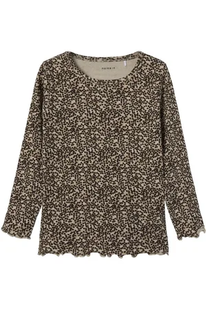 NAME IT Corte Slim Top De Manga Larga