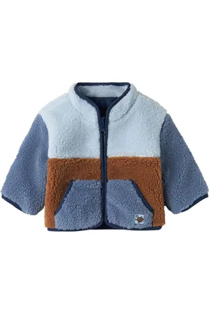 NAME IT Bloques De Color Chaqueta De Tejido De Peluche