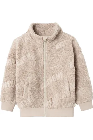 NAME IT Corte Regular Chaqueta De Tejido De Peluche
