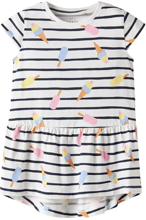 NAME IT Mangas Japonesas Vestido