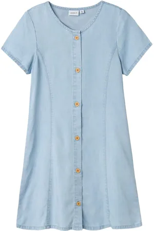 NAME IT Tela Vaquera Vestido