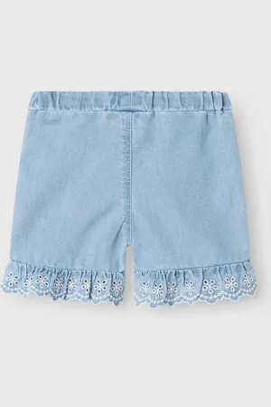 NAME IT Tela Vaquera Pantalones Cortos Vaqueros