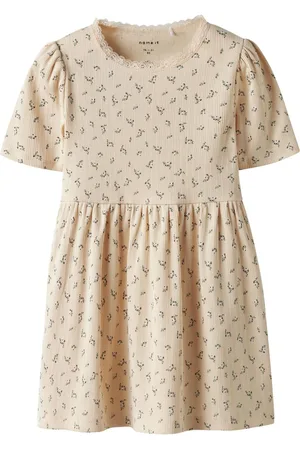 NAME IT Algodón Orgánico Vestido