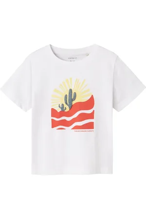 NAME IT Algodón Orgánico Camiseta