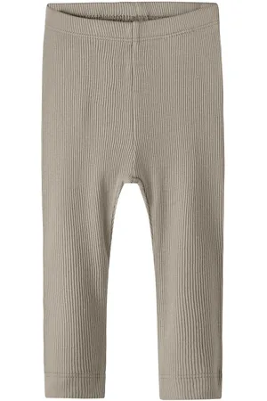 NAME IT Básico Tejido Acanalado Leggings