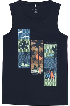 NAME IT Corte Regular Camiseta De Tirantes