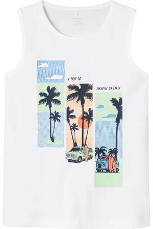 NAME IT Corte Regular Camiseta De Tirantes