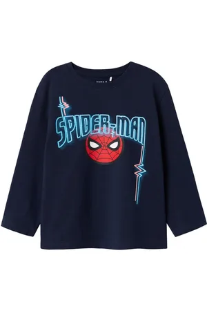 NAME IT Estampado De Spiderman Camiseta