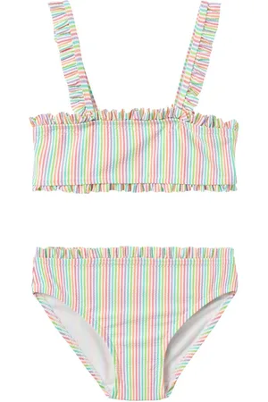 NAME IT Diseño A Rayas Bikini