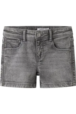 NAME IT Corte Slim Pantalones Cortos Vaqueros