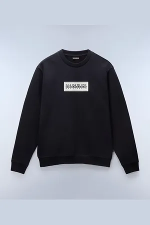 Napapijri Hombre Sudadera Box Logo French Terry - Talla 3XL