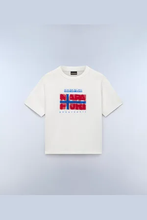 Napapijri Youth Camiseta De Manga Corta Sella (4-16 Años) - Talla 10