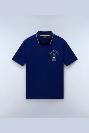 Napapijri Mujer Polo De Manga Corta Fete - Talla L