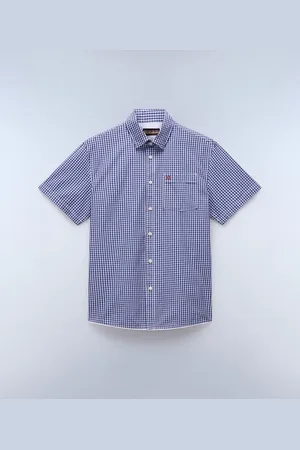 Napapijri Hombre Camisa De Manga Corta Terra - Talla 3XL