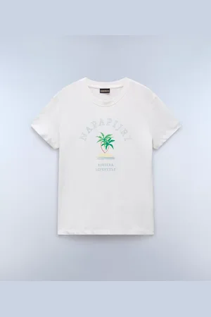 Napapijri Mujer Camiseta De Manga Corta Fete - Talla L