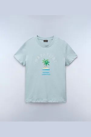 Napapijri Mujer Camiseta De Manga Corta Fete - Talla L